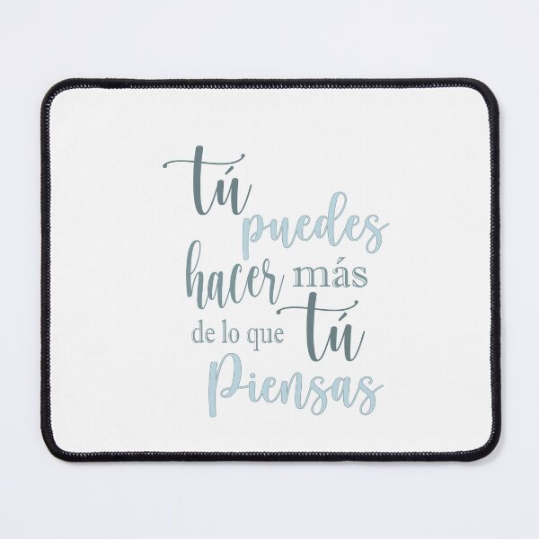 Item preview, Tú puedes hacer más de lo que tú piensas, Spanish Quote designed and sold by Aryam Quotes.