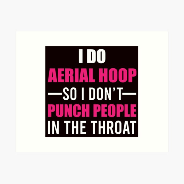 Item preview, I Do Aerial Hoop, Aerial Hoop, Funny Aerial  designed and sold by Aerial Addicts.