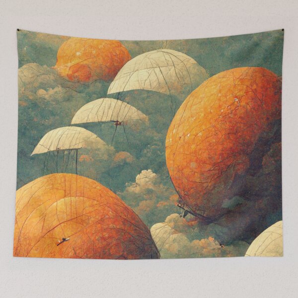 Item preview, Flying zeppelins - steampunk airships designed and sold by ontano.