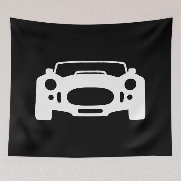 Item preview, AC Cobra 427 Shelby Cobra white silhouette designed and sold by EdimDesign.