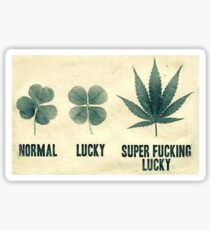 Super fucking lucky Sticker