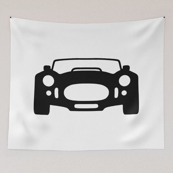 Item preview, AC Cobra 427 Shelby Cobra black silhouette designed and sold by EdimDesign.