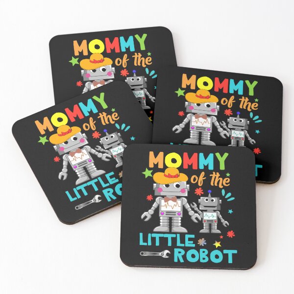 Item preview, Mommy Of Little Robot Birthday Family Shirts Matching designed and sold by FamilyShirt4U.