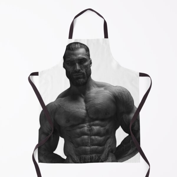 Giga Chad Aprons for Sale