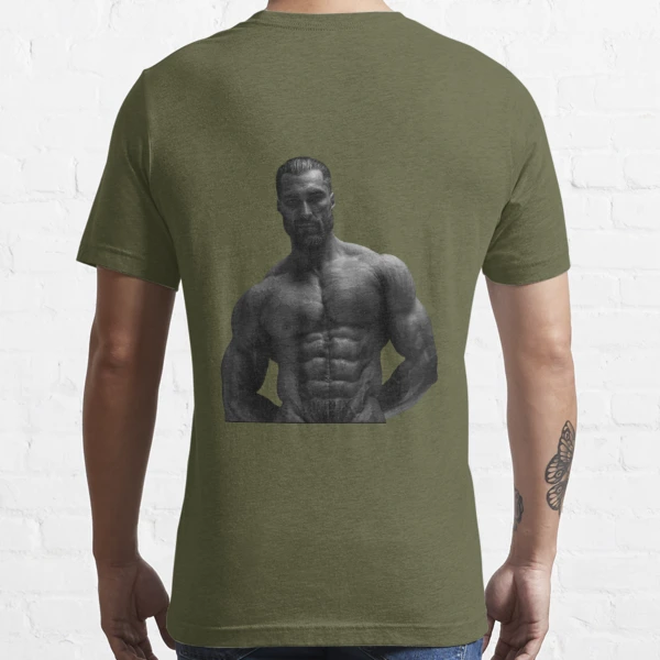 Camiseta esencial for Sale con la obra «gordo giga chad» de