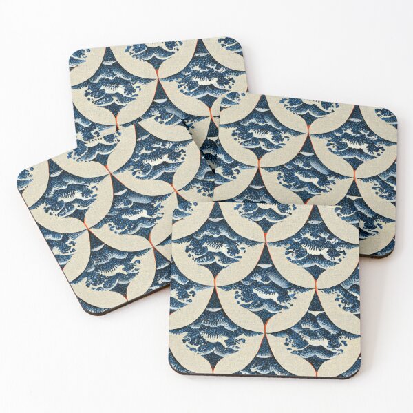 Item preview, Wave pattern - japanese style designed and sold by ontano.