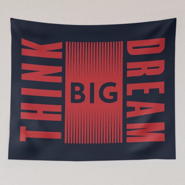 Item preview, Think Big Dream Big - Motivational Quotes designed and sold by S Cube Design.