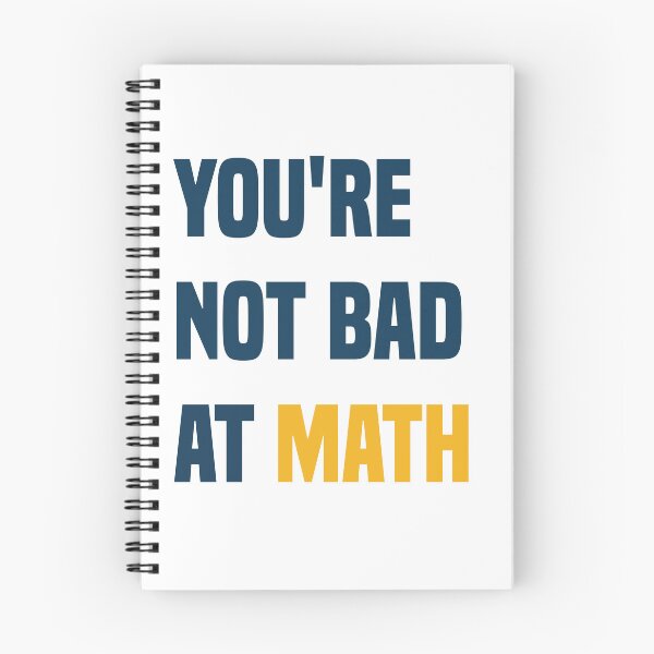 Item preview, You're Not Bad At Math Funny Teacher Quote designed and sold by medbdj.