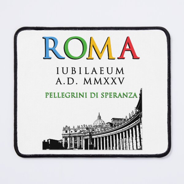 Item preview, ROMA Iubilaeum and Vatican MMXXV 2025 Rome Jubilee logo designed and sold by made4K.