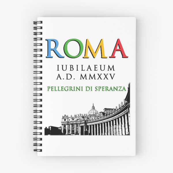 Item preview, ROMA Iubilaeum and Vatican MMXXV 2025 Rome Jubilee logo designed and sold by made4K.