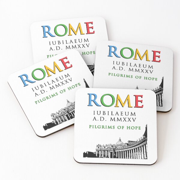 Item preview, ROME Iubilaeum and Vatican MMXXV 2025 Roma Jubilee logo designed and sold by made4K.