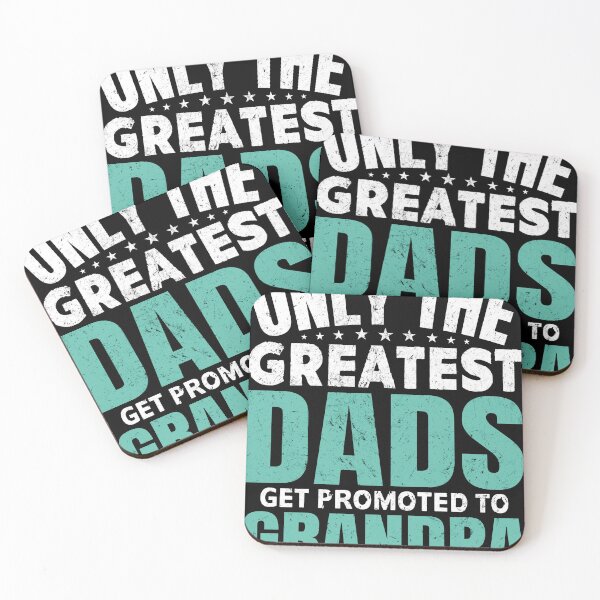 Item preview, Dads promoted to Grandpa Influence Grandpa Funny Sayings designed and sold by Demaxis.