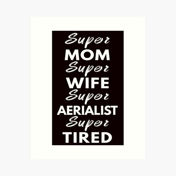 Item preview, Mom Wife Aerialist, Aerial Hoop, Funny Aerial  designed and sold by Aerial Addicts.
