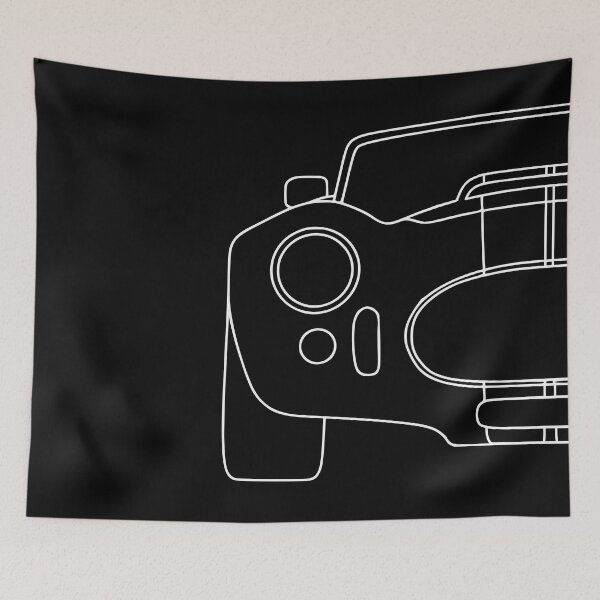 Item preview, AC Cobra 427 Shelby Cobra white lines designed and sold by EdimDesign.
