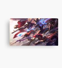 SKT T1 Skins 2017 Splashart Canvas Print