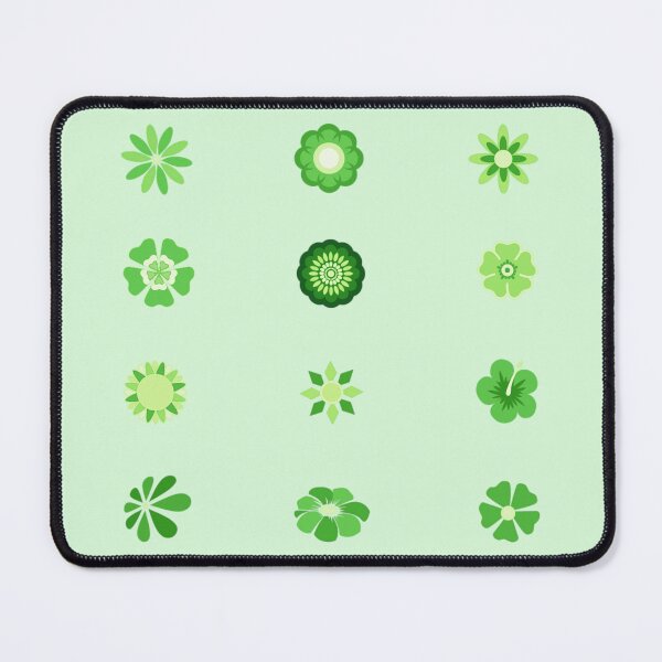 Item preview, Hippie Flowers Variety Pack Green designed and sold by everything4eva.