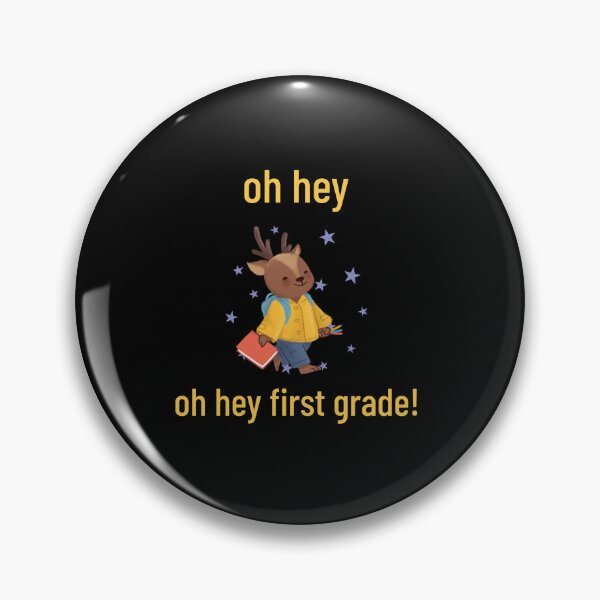 Item preview, Oh Hey First Grade Teacher Student cute funny deer shirt designed and sold by loscustom1949.
