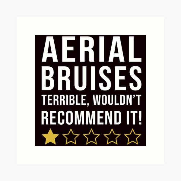 Item preview, Aerial Bruises, Aerial Hoop, Funny Aerial  designed and sold by Aerial Addicts.