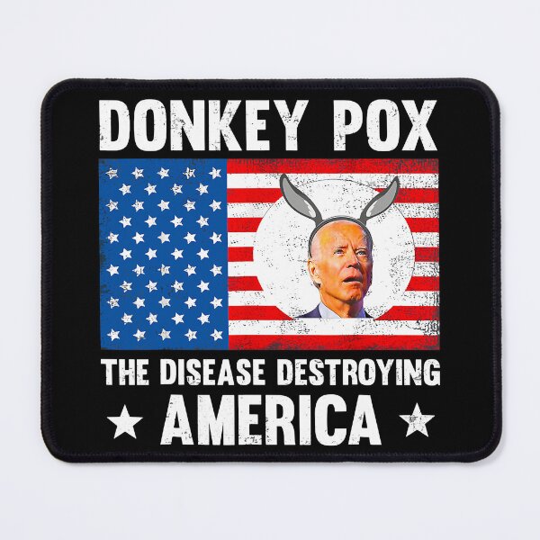 Item preview, Donkey Pox The Disease Destroying America Anti Biden designed and sold by SentaSchmitt.