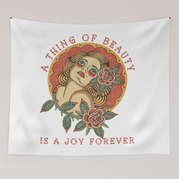 Item preview, A Thing of Beauty, Old School Lady Tattoo Design designed and sold by Proverbial Wisdom Design.