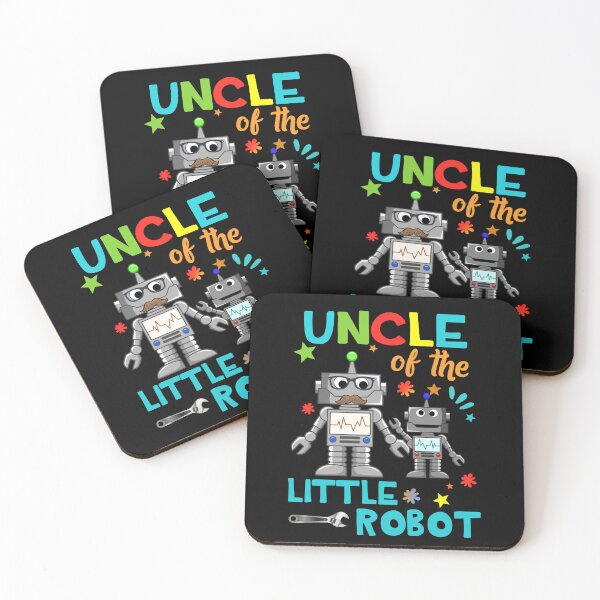 Item preview, Uncle Of Little Robot Birthday Family Shirts Matching designed and sold by FamilyShirt4U.