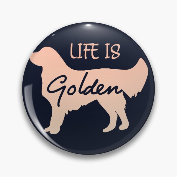 Item preview, LIFE IS GOLDEN - Golden Retriever Dog designed and sold by MSD-Clothes-.