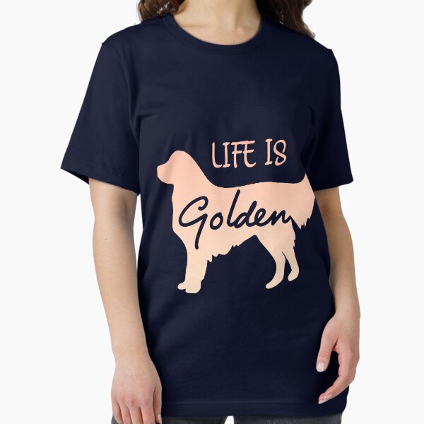 Artikel-Vorschau von DAS LEBEN IST GOLDEN - Golden Retriever Hund, designt und verkauft von MSD-Clothes-.