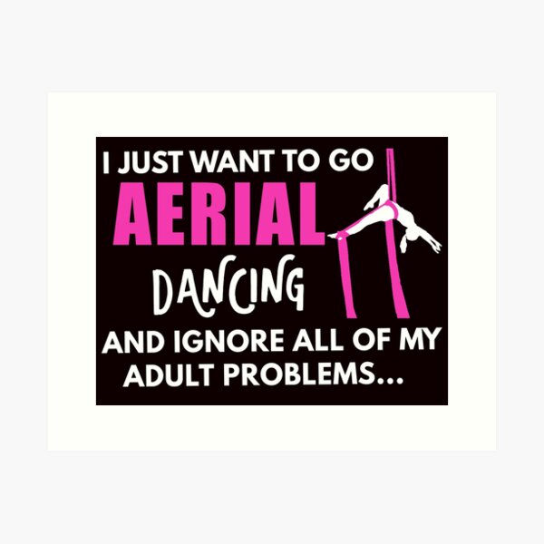 Item preview, Aerial Dancing, Aerial Hoop, Funny Aerial  designed and sold by Aerial Addicts.