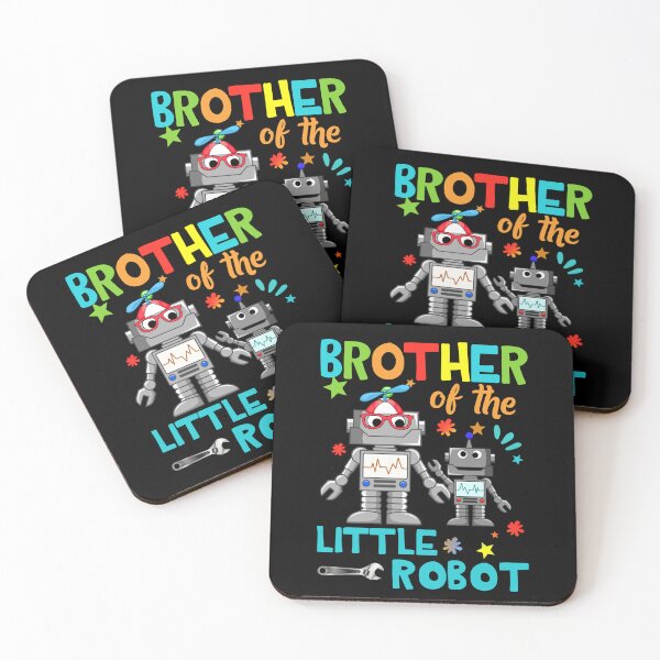 Item preview, Brother Of Little Robot Birthday Family Shirts Matching designed and sold by FamilyShirt4U.