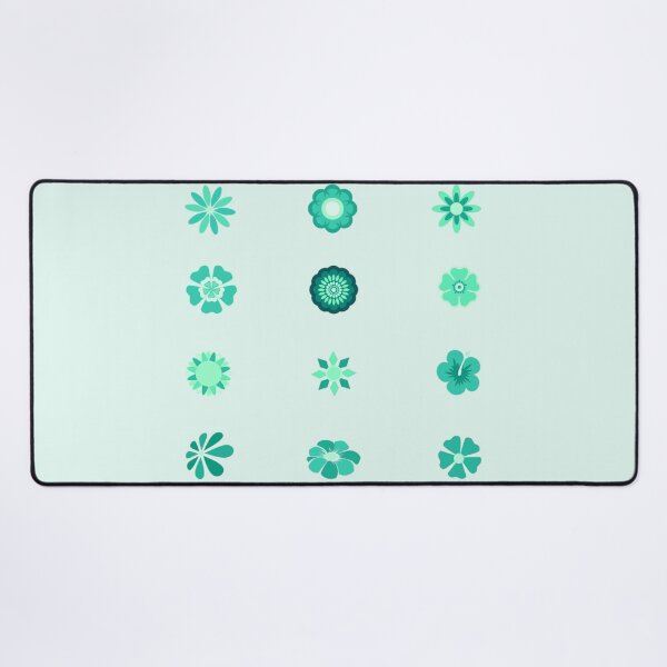 Item preview, Hippie Flowers Variety Pack Turquoise designed and sold by everything4eva.