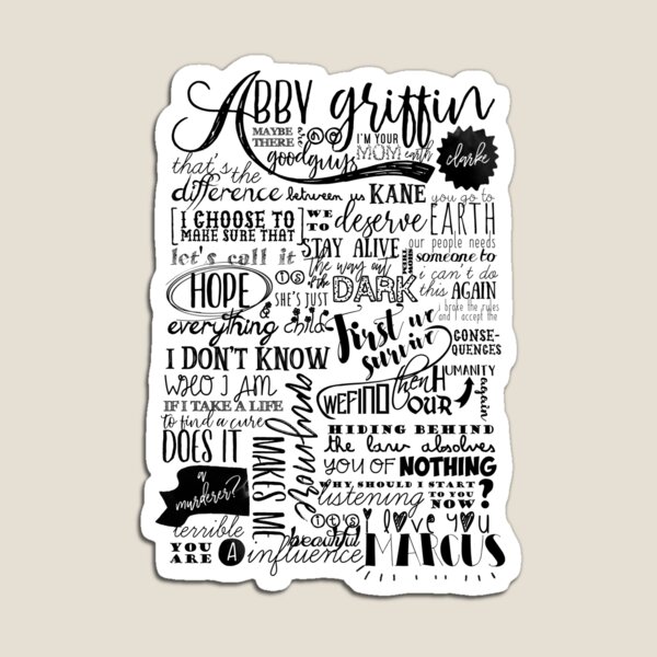 Artikelvorschau, Abby Griffin, first we survive (white version) entworfen und verkauft von oricya.
