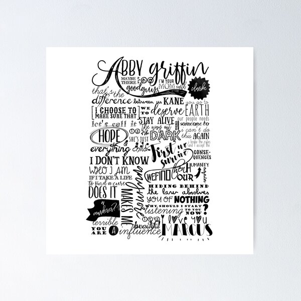 Item preview, Abby Griffin, first we survive (white version) designed and sold by oricya.