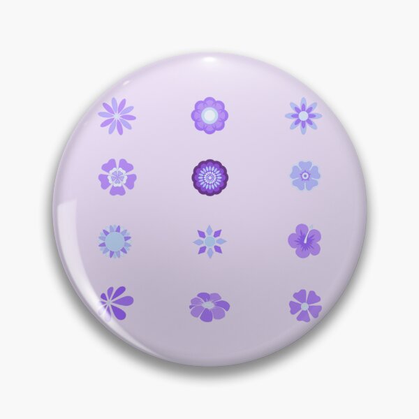 Item preview, Hippie Flowers Variety Pack Purple designed and sold by everything4eva.