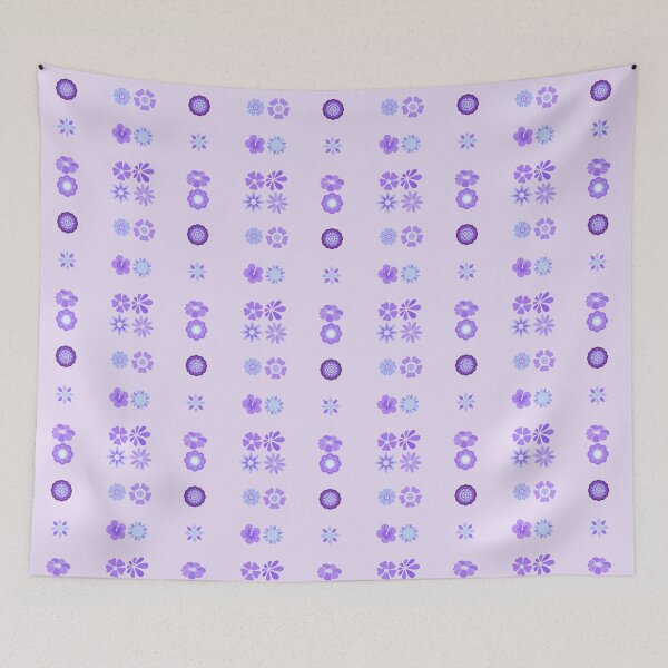 Item preview, Hippie Flowers Variety Pack Purple designed and sold by everything4eva.