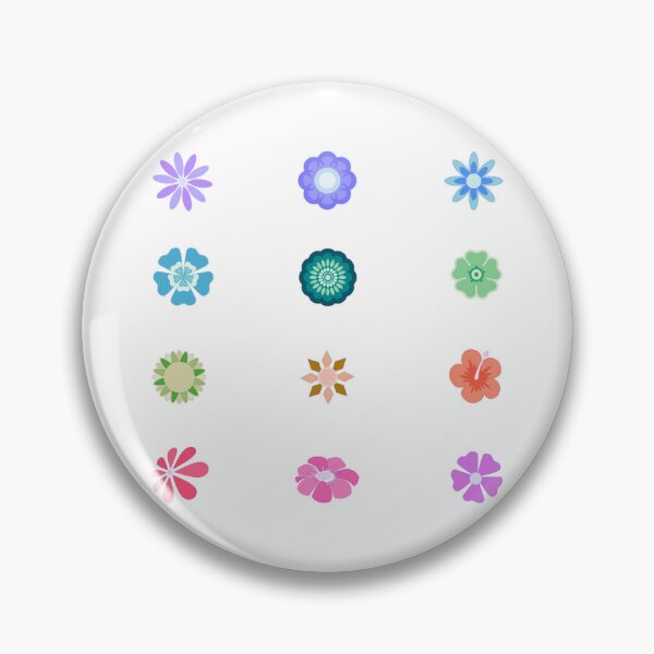 Item preview, Hippie Flowers Variety Pack Rainbow designed and sold by everything4eva.