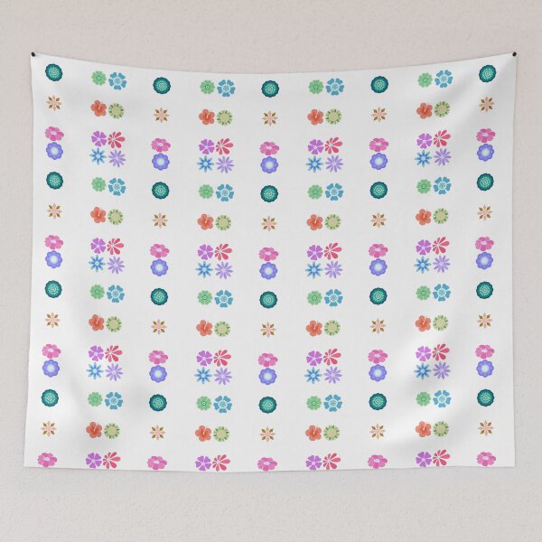 Item preview, Hippie Flowers Variety Pack Rainbow designed and sold by everything4eva.
