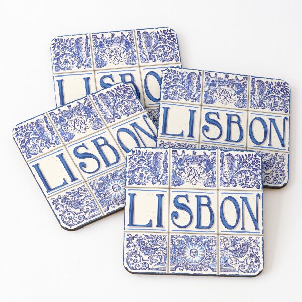 Aperçu de l'œuvre Azulejo Lisbonne Azulejos Lisboa créée et vendue par aurielaki.