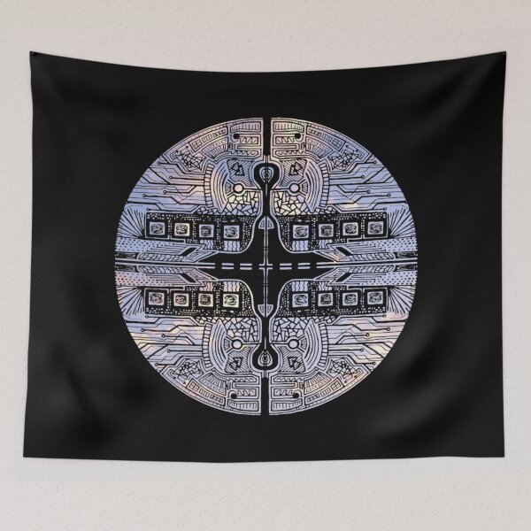 Item preview, Light Sky Vortex Circle designed and sold by createVisions.