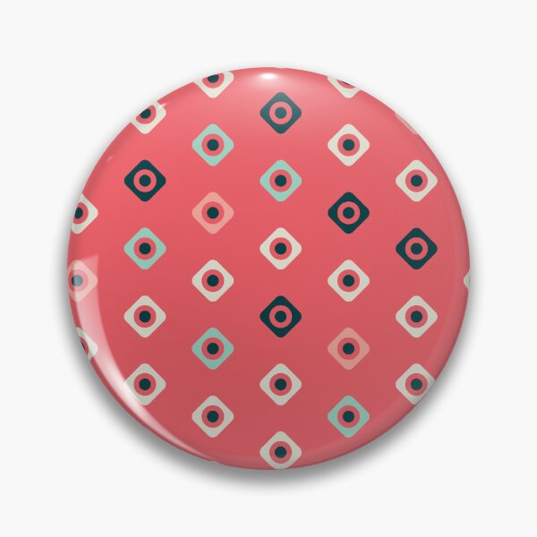 Item preview, Geometric Diamond Pattern In Light Coral Color designed and sold by risingrocket.