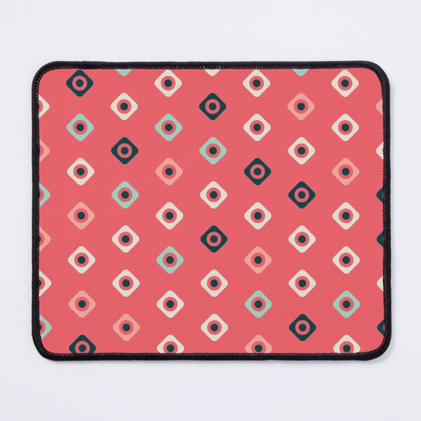 Item preview, Geometric Diamond Pattern In Light Coral Color designed and sold by risingrocket.