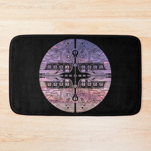 Item preview, Purple Sky Vortex Circle designed and sold by createVisions.