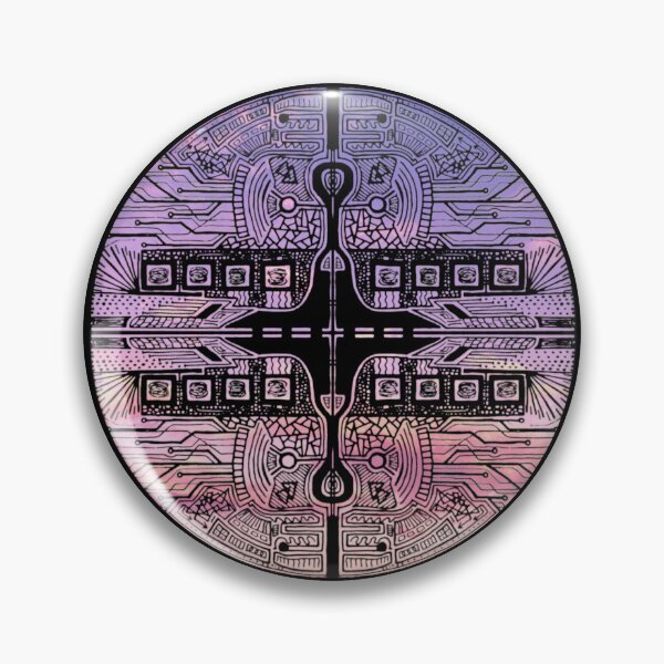 Item preview, Purple Sky Vortex Circle designed and sold by createVisions.