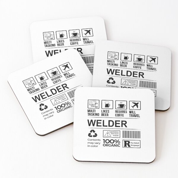 Item preview, Welder T Shirt, MultiTasking Certified Job Gift Item, Job Profession,Mens Womens Girls Dad, Welder Christmas Birthday Gift designed and sold by xlnv.