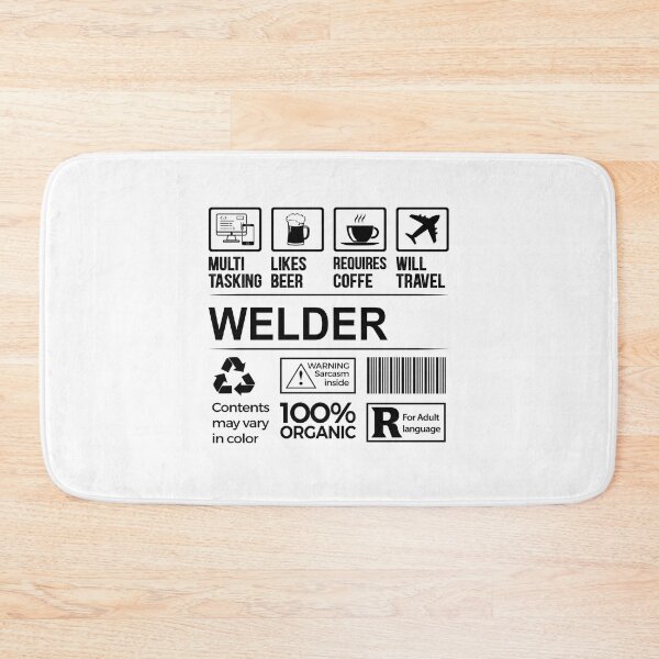 Item preview, Welder T Shirt, MultiTasking Certified Job Gift Item, Job Profession,Mens Womens Girls Dad, Welder Christmas Birthday Gift designed and sold by xlnv.
