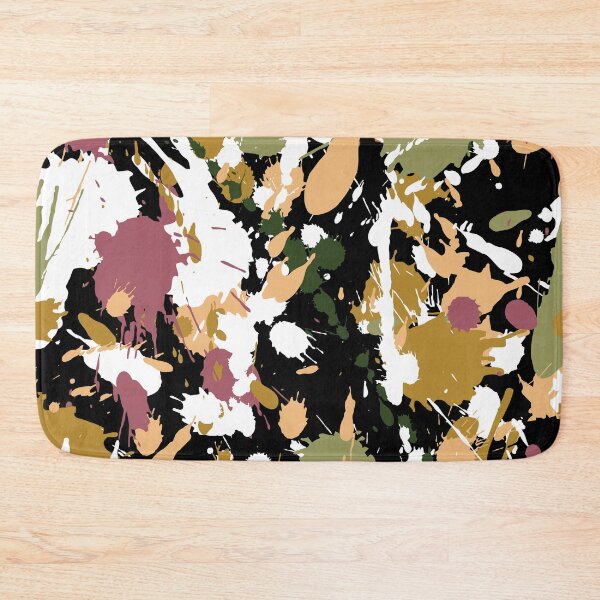 Item preview, Retro Paint Splash. Retro Abstract Multi Color Pattern designed and sold by risingrocket.