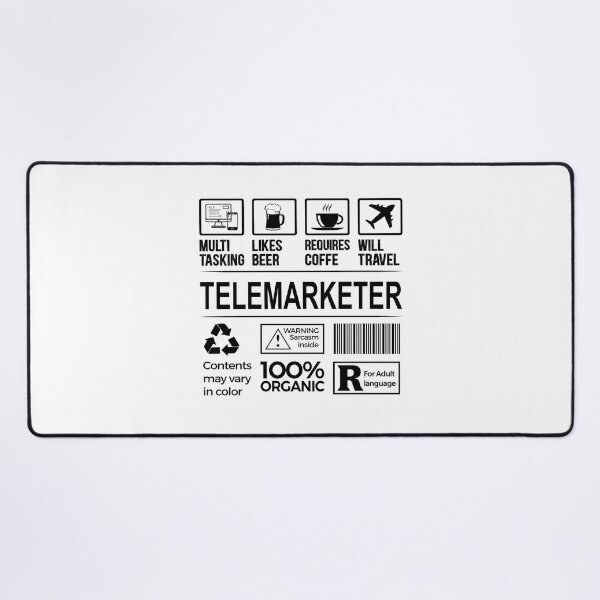 Item preview, Telemarketer T Shirt, MultiTasking Certified Job Gift Item, Job Profession,Mens Womens Girls Dad, Telemarketer Christmas Birthday Gift designed and sold by xlnv.