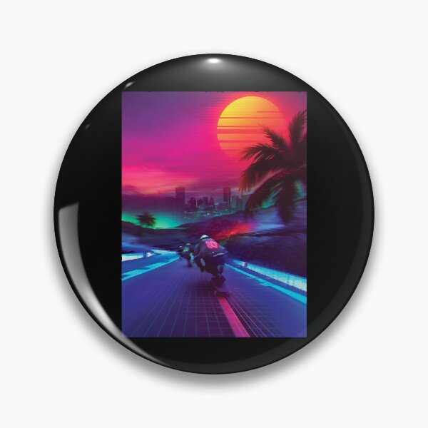 Item preview, Synthwave Midnight Outrun  designed and sold by JosephMar54236.