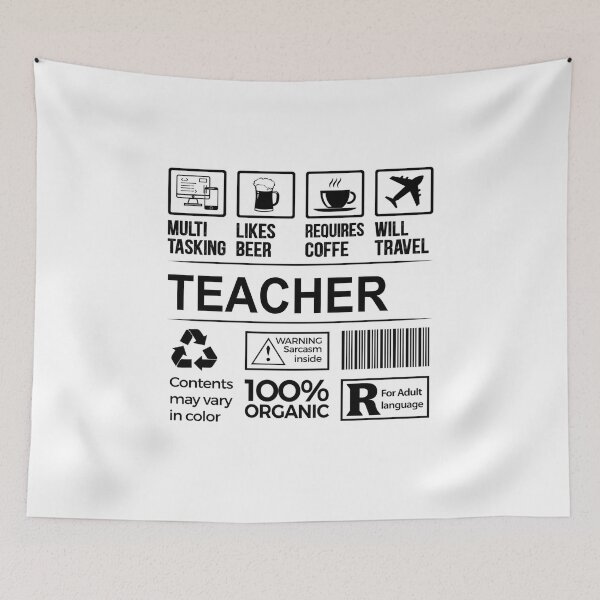 Item preview, Teacher T Shirt, MultiTasking Certified Job Gift Item, Job Profession,Mens Womens Girls Dad, Teacher Christmas Birthday Gift designed and sold by xlnv.