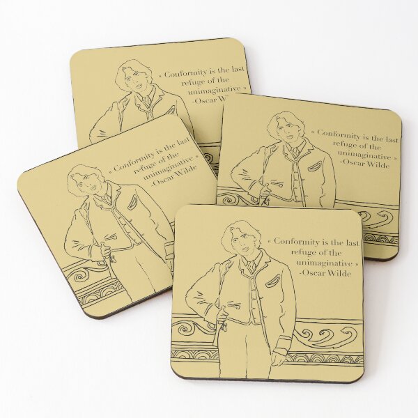 Item preview, Oscar Wilde on Conformity designed and sold by atlaswishlist.