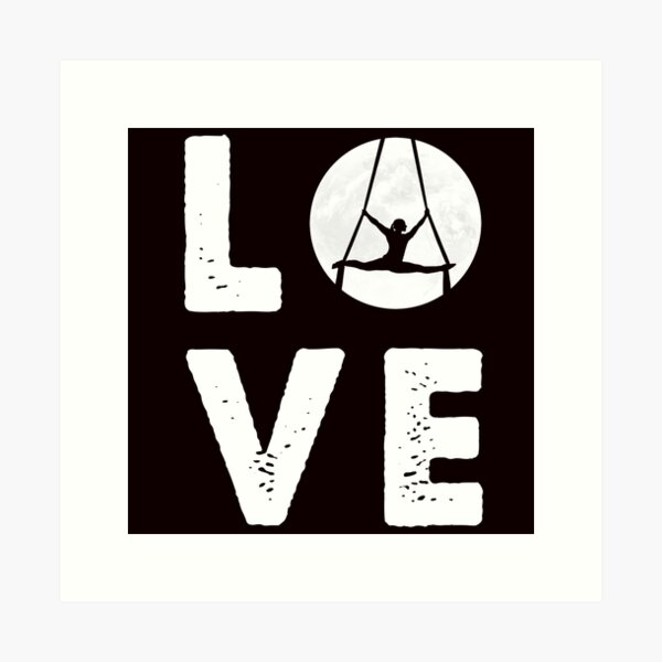 Item preview, Aerial Love, Aerial Hoop, Funny Aerial  designed and sold by Aerial Addicts.